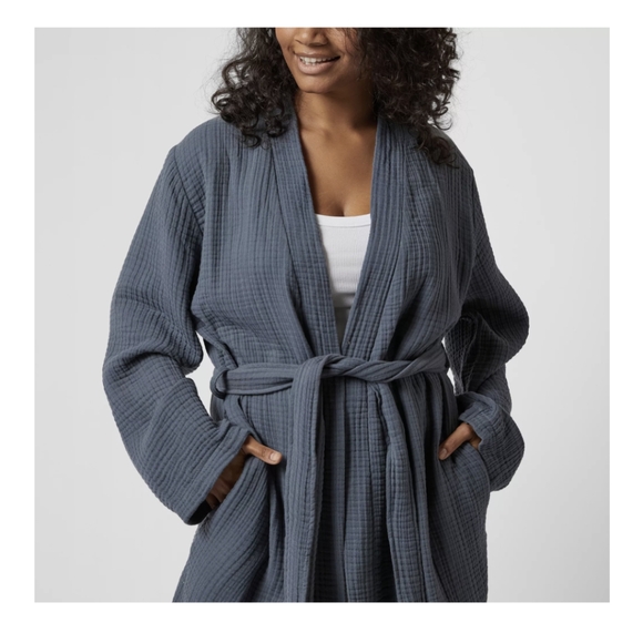 🪂 Parachute - Bath Robe in Dusk, Large - Picture 1 of 6